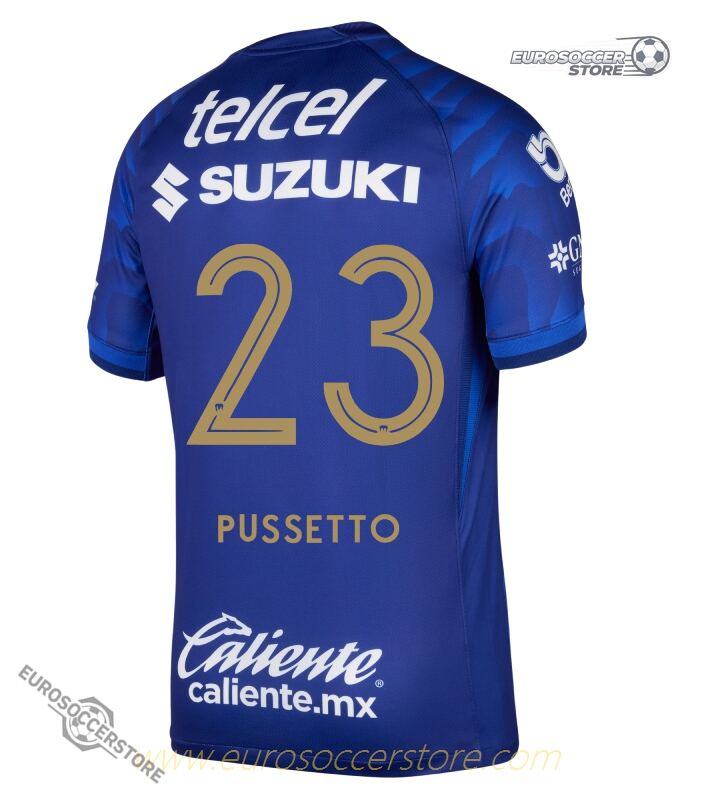 Pumas UNAM 25-26 Season Away Jersey with PUSSETTO 23 Printing