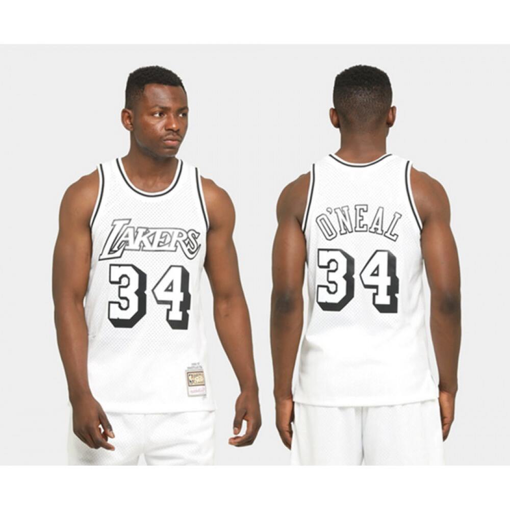 Official Jersey Los Angeles Lakers 34 White - - Must-Have Jersey