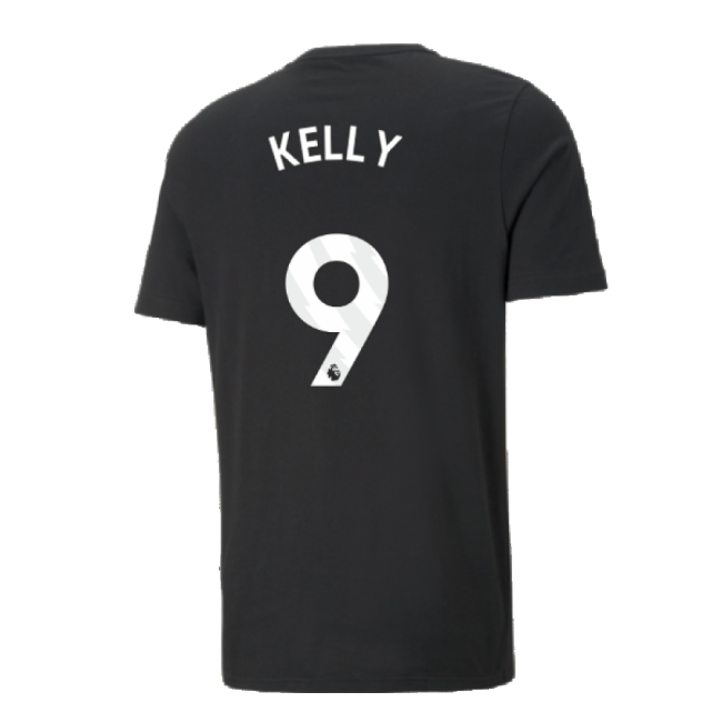 2024-2025 Man City ESS Tee (Black) - Kids (Kelly 9)