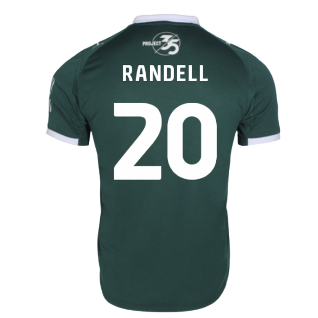 2025-2026 Plymouth Argyle Home Shirt (Randell 20)