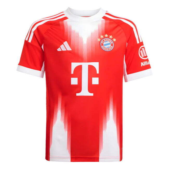 2025-2026 Bayern Home Shirt - Kids UV Protection Quick Dry