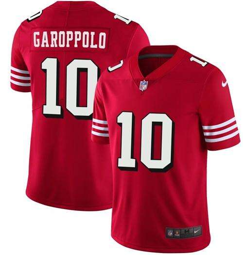 NFL 49ers #None Red None Limited Jersey premium