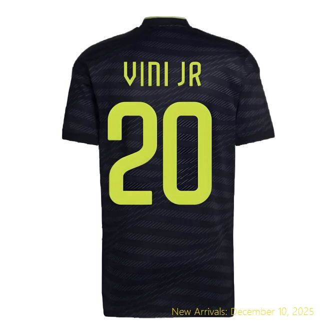2022-2023 Real Madrid RM Premium Third Shirt (VINI JR 20) - Discounted