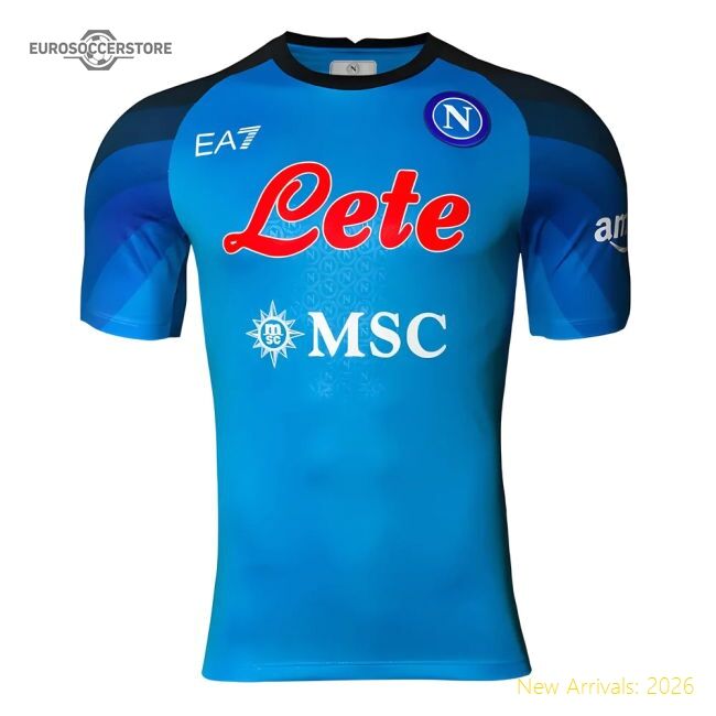 Luxury 2022-2023 Napoli Fc Home Authentic Shirt - Match Quality