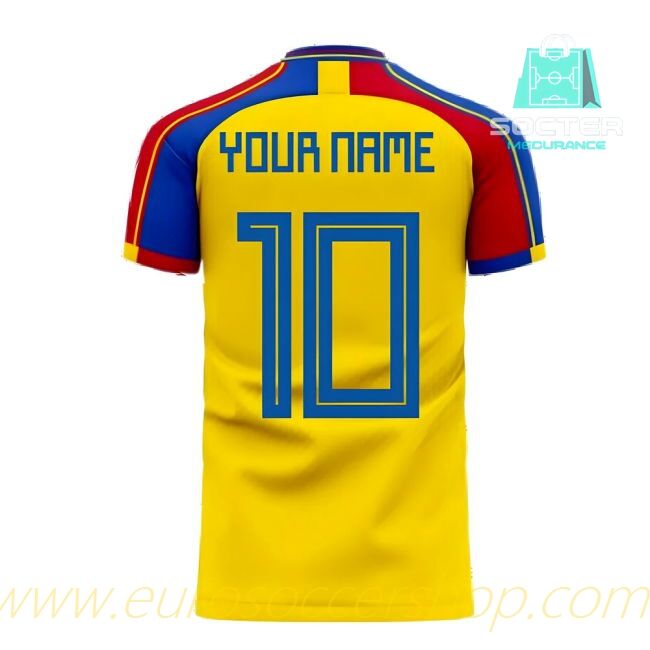 2025-26 Edition Romania Home Kit (Customized)