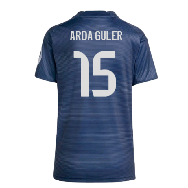 2025-2026 Real Madrid Auth Away Shirt (Womens) (Arda Guler 15) - Fa...