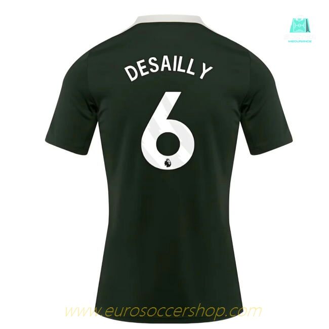 2025-2026 Chelsea Dri-Fit Strike Training Shirt (Green) (Desailly 6)