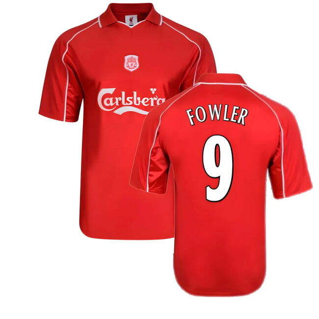 Updated Liverpool Home Match Shirt 2000-2001 (FOWLER 9) (1)
