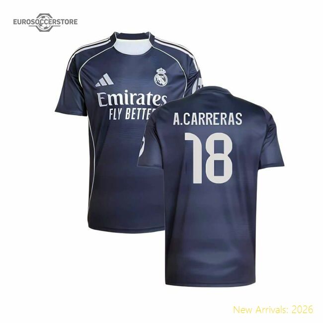 2025-2026 Real Madrid Second Jersey (acarreras 18) - Concept Creation