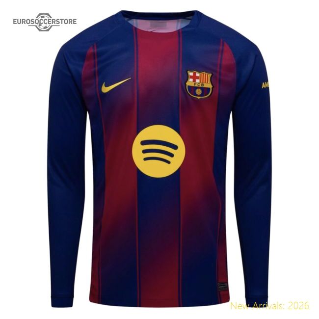 Official Barcelona Home Pedri Jersey 2025-2026 Lightweight