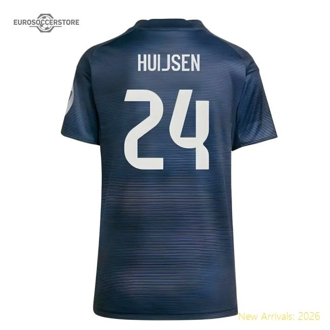 Real Madrid Spanish Football Huijsen Away Jersey Advanced Textile