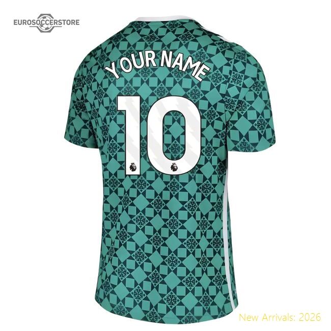 2025-2026 Sunderland Home Goalkeeper Shirt (green) (your Name)