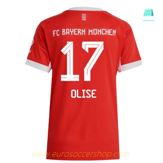 2025-2026 Bayern Munich Home Shirt (Womens) (Olise 17)