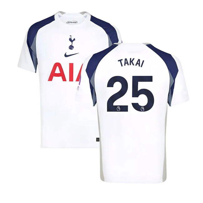 2025-2026 Tottenham Hotspur Home Shirt (Takai 25)