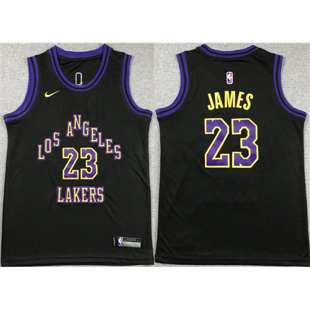 Collector's Item Men's LA Lakers #23 LeBron Black Basketball Jersey