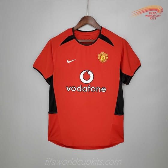 Manchester United 02-04 Main Soccer Uniform