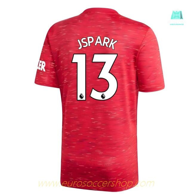 2020-2021 Man Utd Adidas Home Football Shirt (Kids) (J.S.PARK 13)