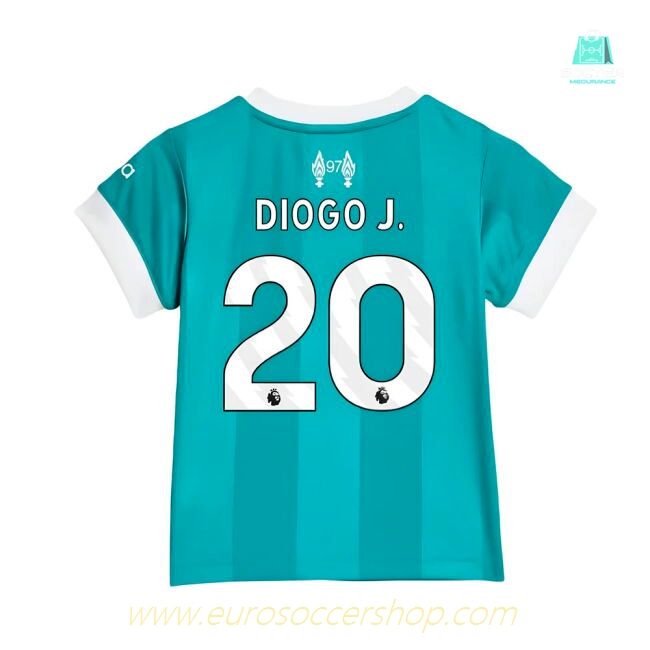 2025-2026 Liverpool Third Mini Kit (Diogo J. 20)