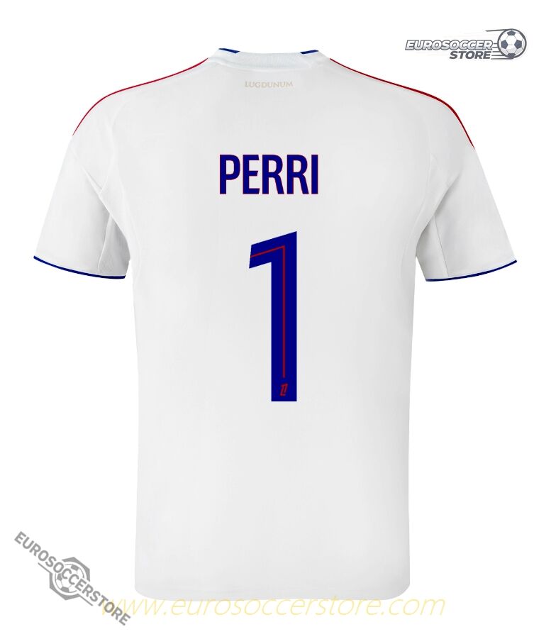 Olympique Lyonnais Lyon PERRI 1 Home Jersey for the 25-26 Season