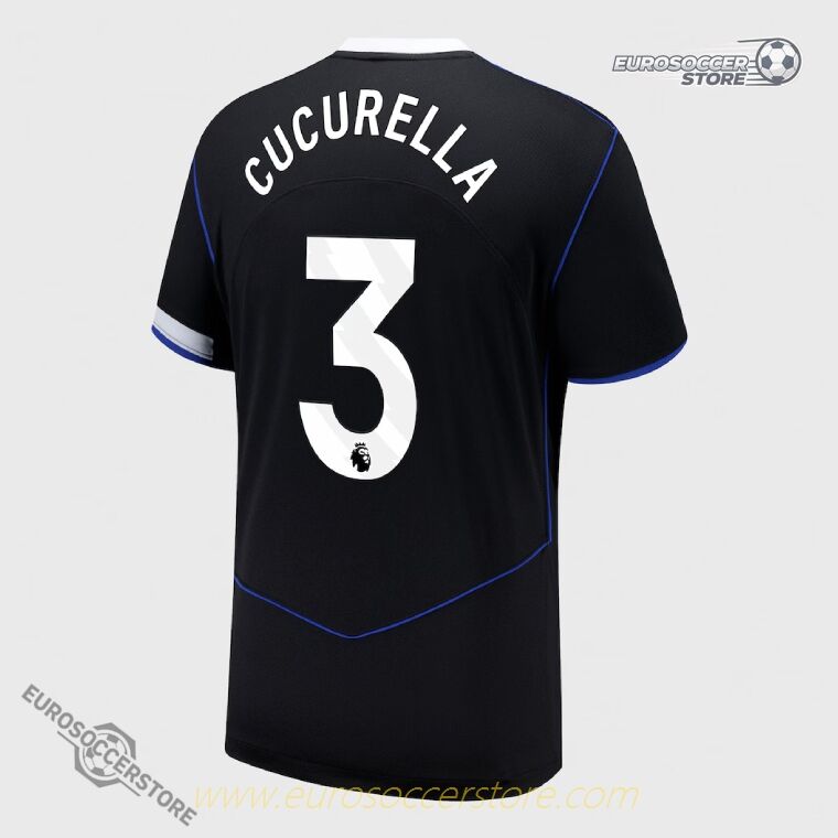 Chelsea 25-26 Season Third Kit CUCURELLA No. 3 Jersey