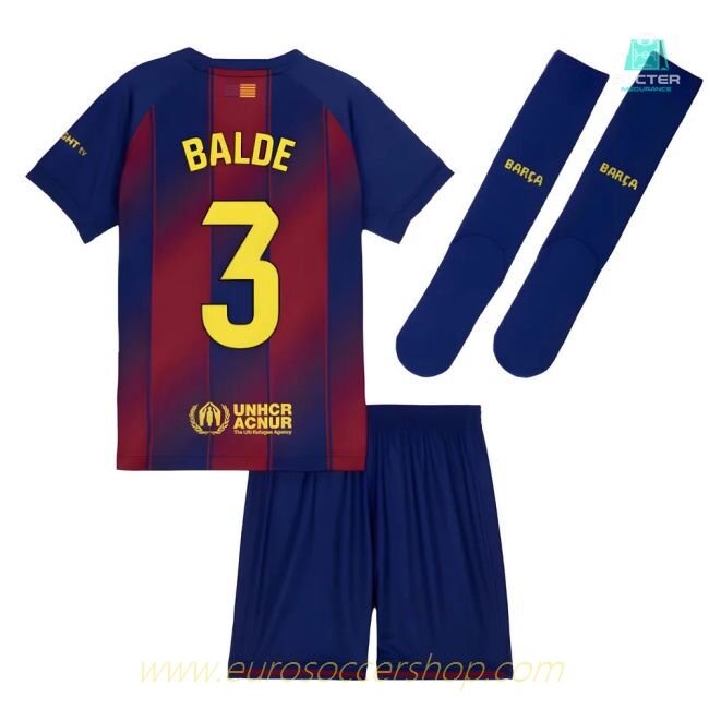 2025-2026 Barcelona Home Mini Kit (Balde 3)