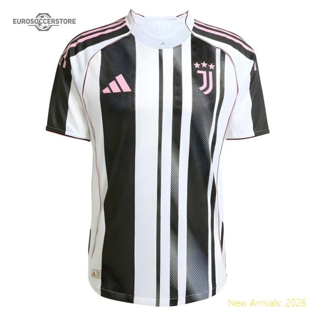 Juventus Premium Home Jersey Calcio Performance Fabric