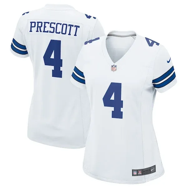 Pro-Level DAL Cowboys Game Jersey - White | NFL Fan Apparel | NFL Foot