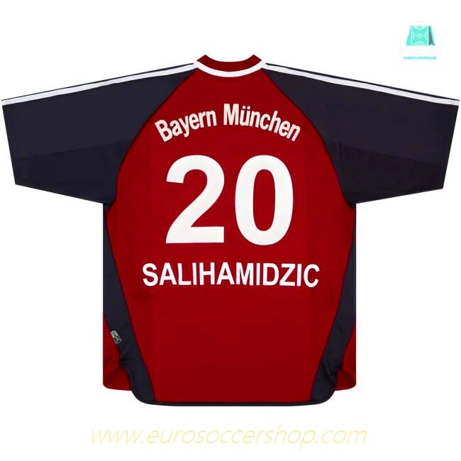Bayern Munich 2001-02 Home Shirt (Salihamidzic #20) (Very Good)