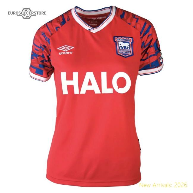 Official 2025-2026 Ipswich Town Away Shirt (womens) - Premium Quality