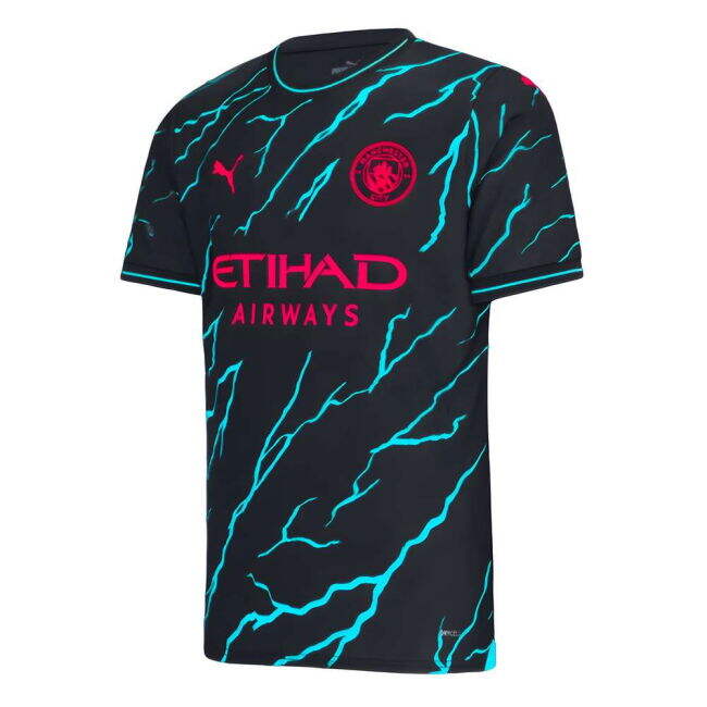 Great Deal Man City 2023-2024 Man City Third Shirt Premium Quality Jersey