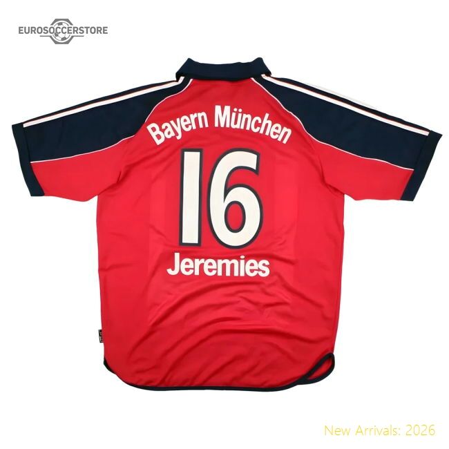 Premium Bayern Munich 1999-01 Home Kit (m) Jeremies 16 (excellent)