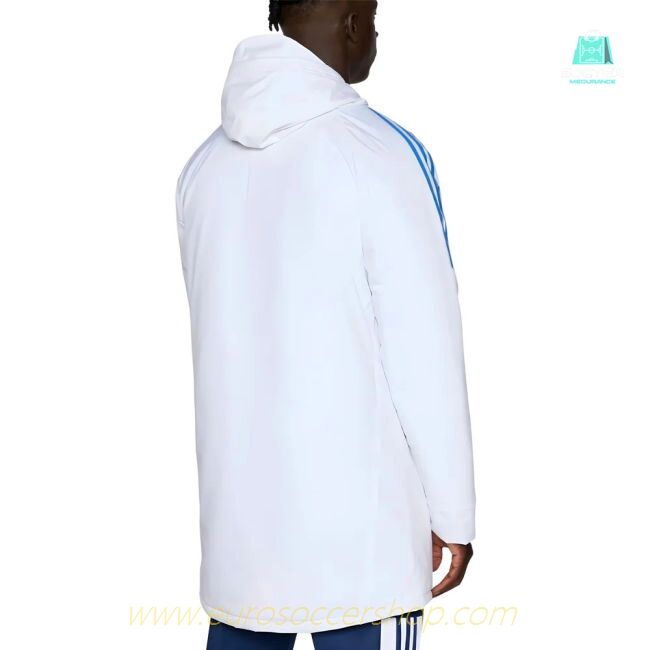 2025-2026 Real Madrid EU Parka (White)