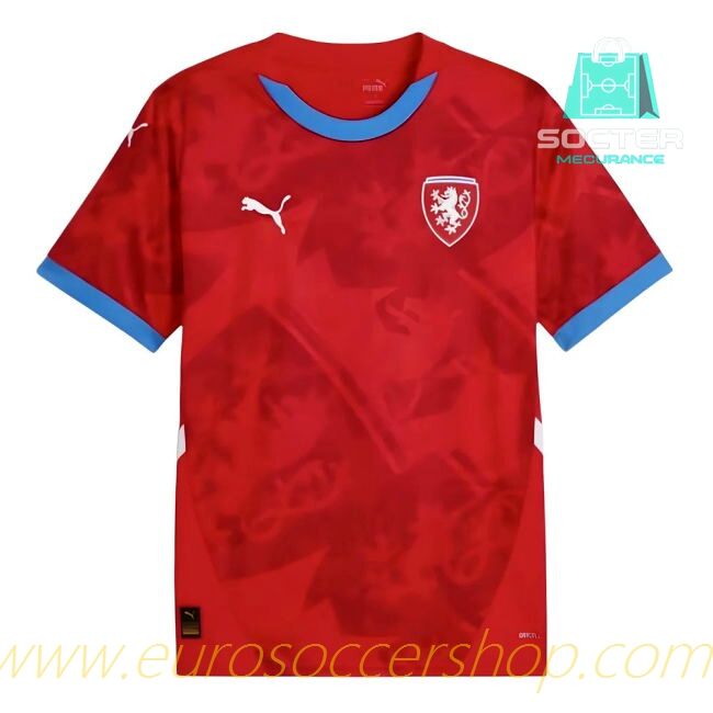 2024/25 Campaign Czech Republic Home Shirt Match Quality Kids