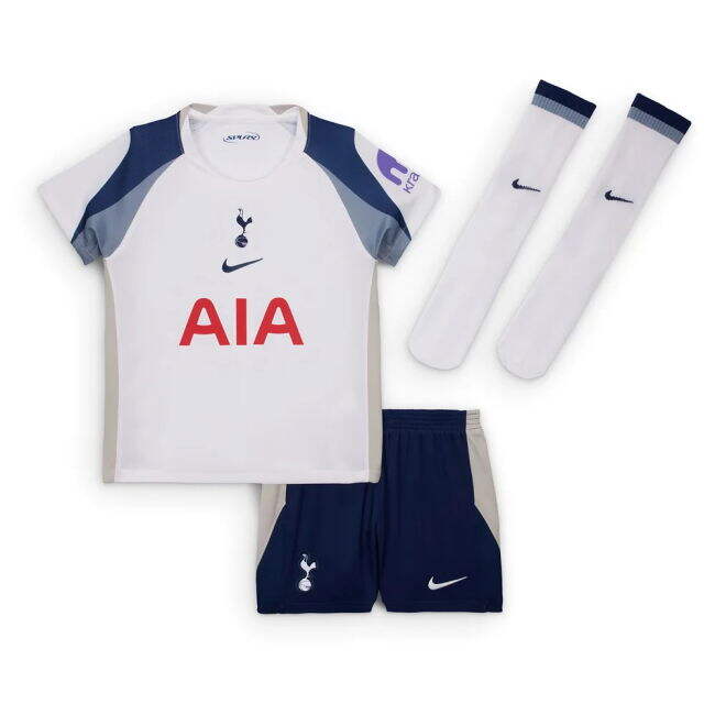 2025-2026 Tottenham Home Little Kids Mini Kit (Lineker 10) (Match Day)