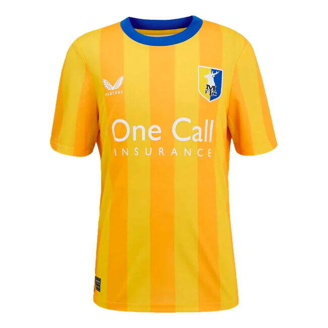 Retro 2024-2025 Mansfield Town Home Shirt (Kids) for Fan Wear