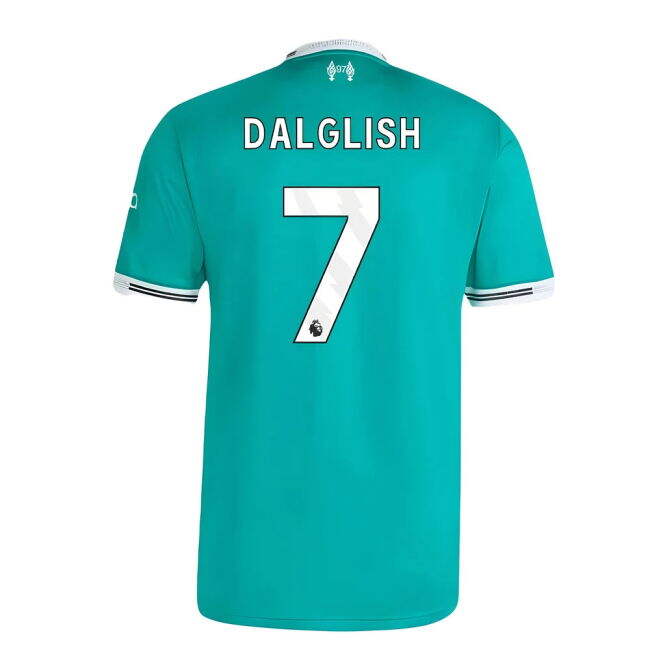 Dalglish 7 Liverpool Football Club Replica Jersey - Adults Version