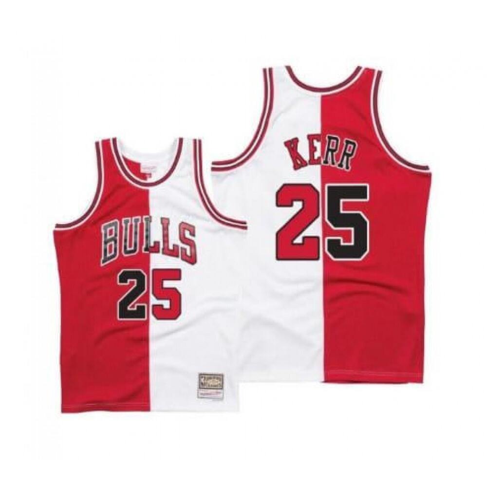 Authentic Chicago Bulls 25 White Jersey - Must-Have Jersey