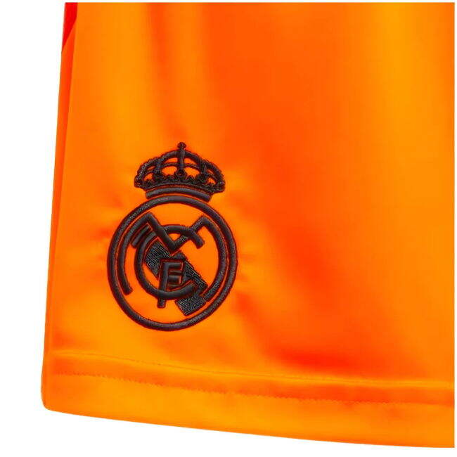 2024-2025 Real Madrid Away Shorts (Orange) - Kids - Stadium Quality...