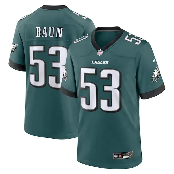 None Game NFL Jersey - Green | Authentic Football Apparel | NFL Footba