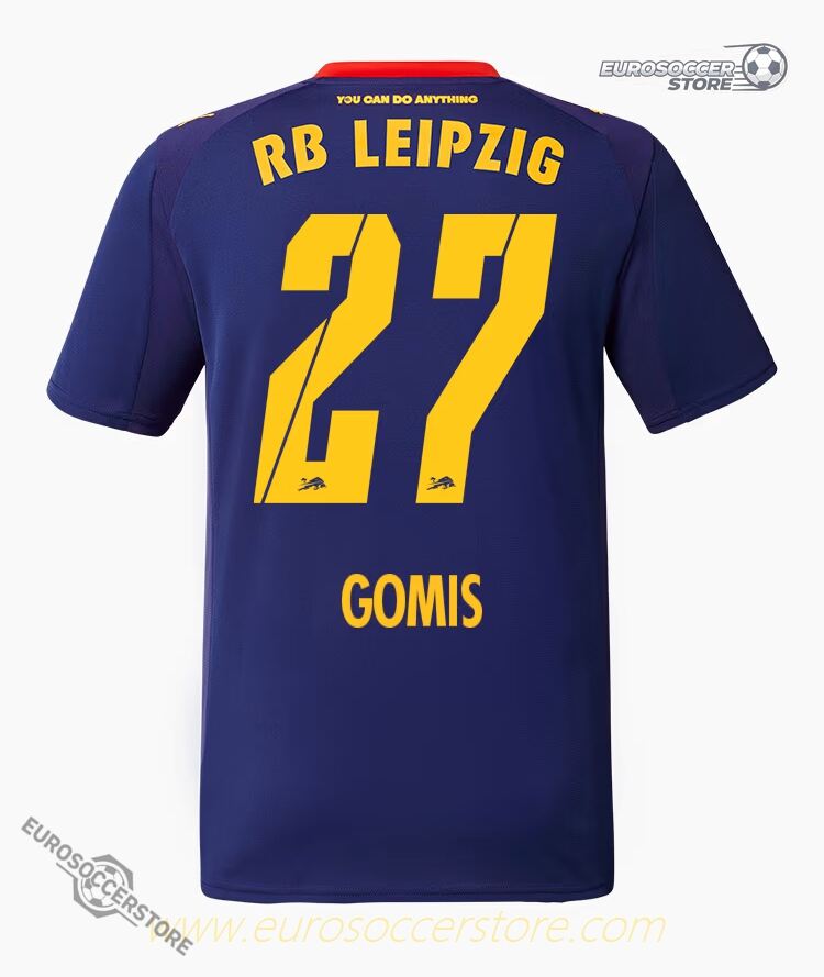 RB Leipzig 25-26 Season Away Version GOMIS #27 Football Jersey