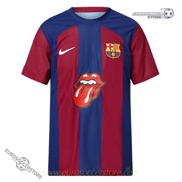 Barcelona X Rolling Stones 2023-24 Season Jersey (Player Version)