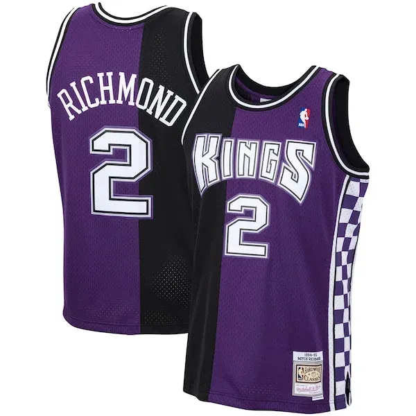 Pro-Grade Mitch Richmond SAC NBA Jersey - Team Colors - Fan Favorite