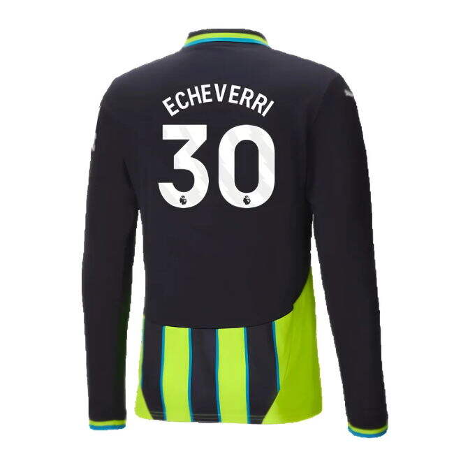 Supporter Grade Man City Away Fan Shirt (Adults) (Echeverri 30)
