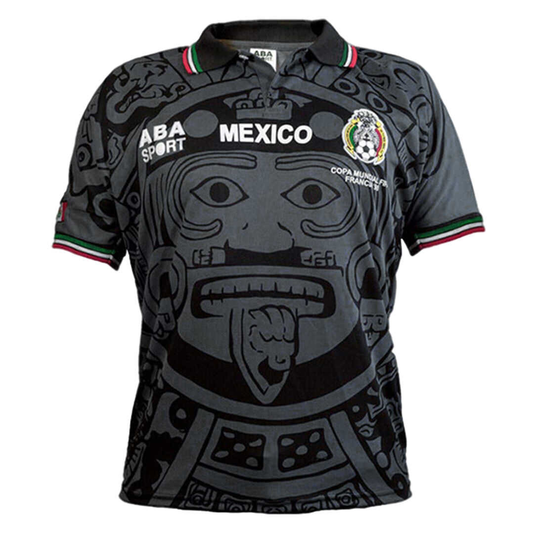 Mexico Retro Soccer Jersey 1998 Authentic Kit