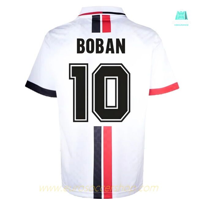 AC Milan 1996 Away Retro Shirt (BOBAN 10)