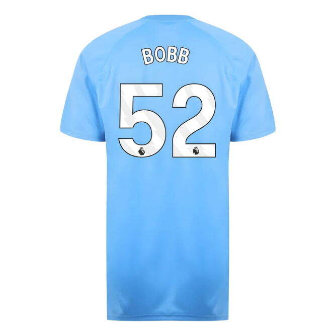 Bobb 52 Elite Style Man City Home Player Jersey 2025-2026