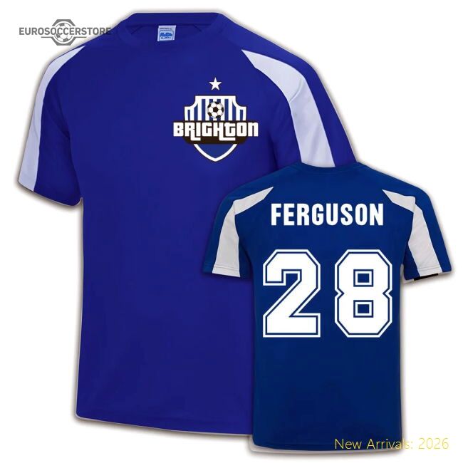 Match-ready English Football Brighton Evan Ferguson Jersey Umbro Pro