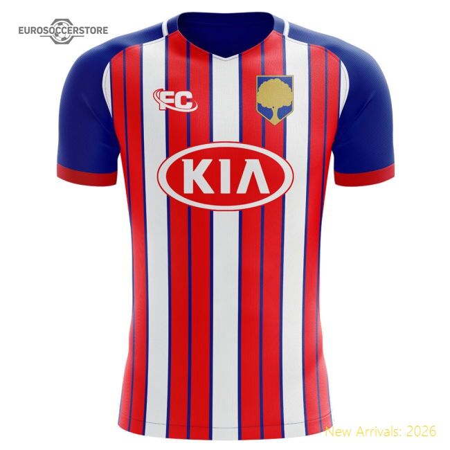 Premium Home Atletico Madrid Jersey 2025-2026 Durable Quick-dry