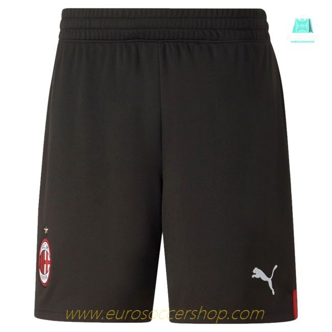 2022-2023 AC Milan Home Shorts (Black)