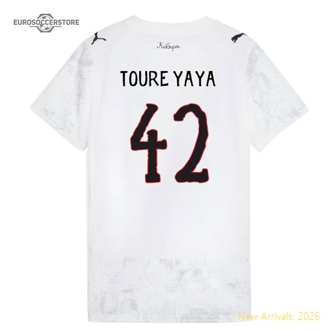 Authentic 2025-2026 Kidsuper X Manchester City Cwc Shirt (white)